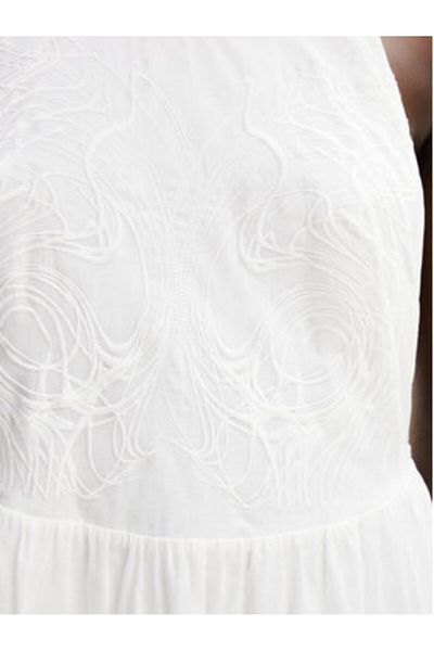 Desigual Rochie de vară pentru femei 24SWVW78 Alb