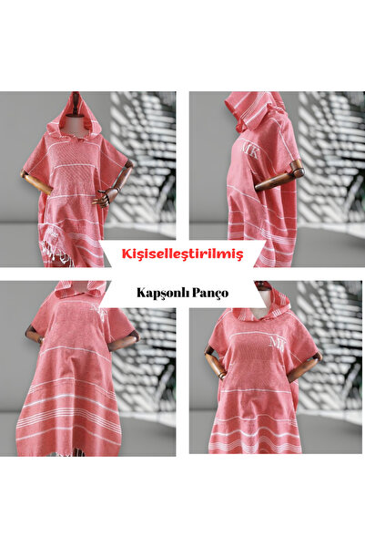 CHIMARIVA Kişiye Özel Baskılı Kapüşonlu Çocuk Deniz Pançosu – Resim, İsim, Lo...