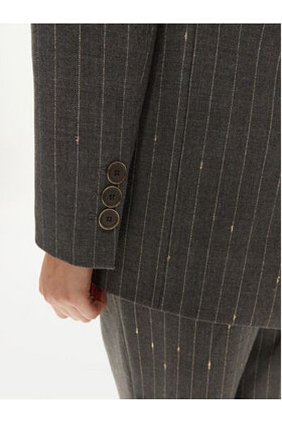 Simona Corsellini Women's Blazer A24CPGI008 Gray