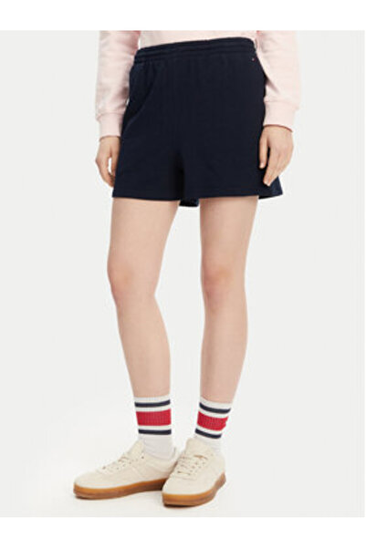 Tommy Hilfiger Women's Sports shorts UW0UW05800 Blue