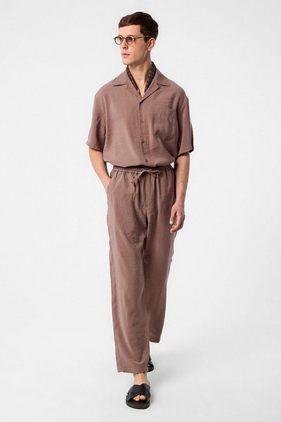 Antioch Brown Relaxed Men's Jogger Pants