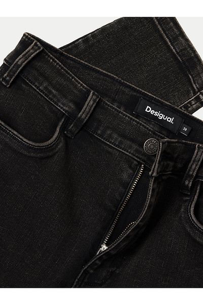 Desigual Women's Jeans 24WWPW07 Black