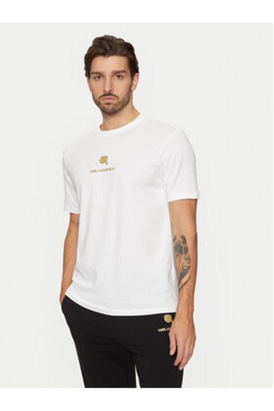 Karl Lagerfeld Tricou bărbați Karl Lagerfeld 755461 551235 Alb