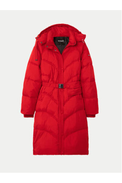 Desigual Jachetă de iarnă pentru femei 24WWEWA9 roșie