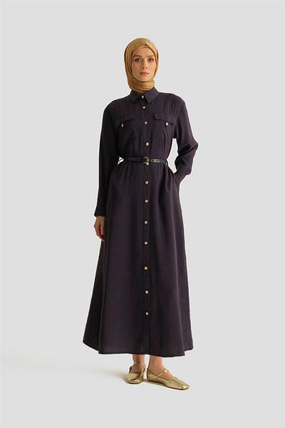 Armine Φόρεμα 25YD4234 Navy Blue