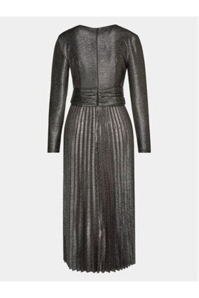 Desigual Women's Pleated Skirt 24WWFW25 Black