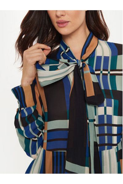 Sisley sisley Women's Shirt Dress 4YBMLV065 Colorful
