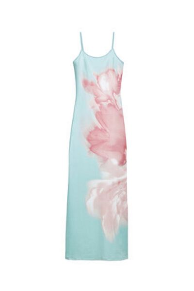 Desigual Women's Summer Dress 25SWVK44 Turquoise