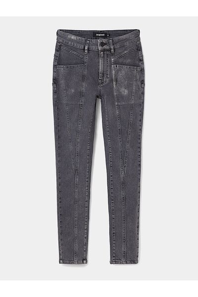 Desigual Women's Jeans 23WWDD91 Gray