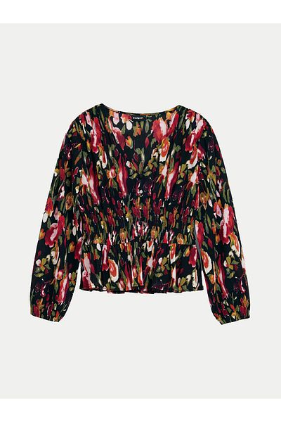 Desigual Women's Blouse 24WWBW09 Colorful