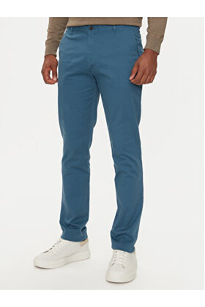 Sisley Pantaloni chino pentru bărbați Sisley 4AIHSF021 Albaștri