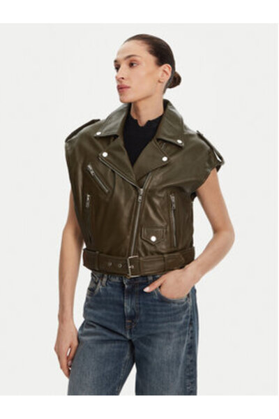 Serge Pariente Vestă fără mâneci STEF pentru femei, verde