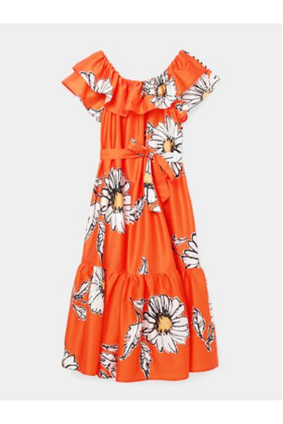 Desigual Women Summer Dress 24SWVW02 Orange