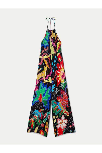 Desigual Women's Jumpsuit 24SWMW06 Colorful