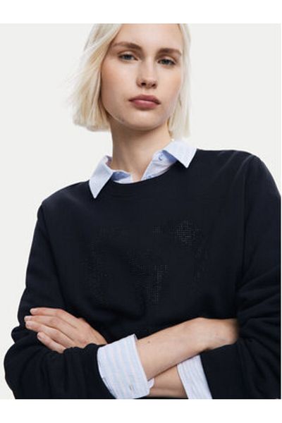 Desigual Women's Sweatshirt 24WWSK08 Black