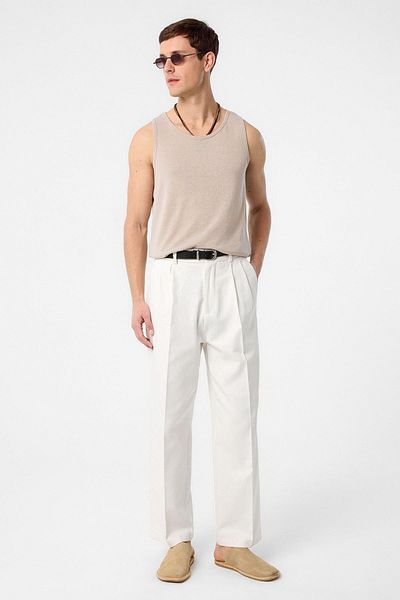 Antioch Beige Basic Men's Tank Top