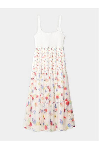 Desigual Rochie de vară pentru femei 24SWVK58 Alb
