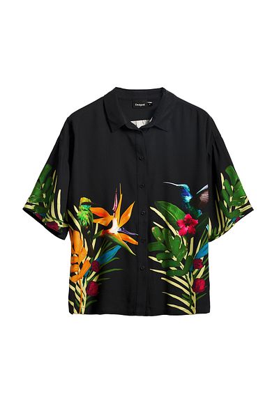 Desigual Women's Shirt 25SWCW39 Black