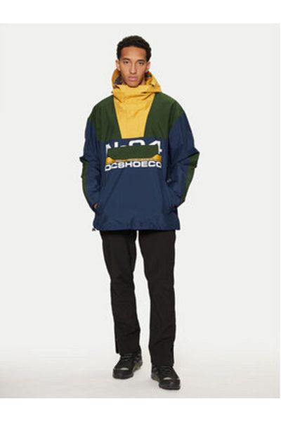 DC Men's Snowboard Jacket ADYTJ03077-BTK0 Navy Blue