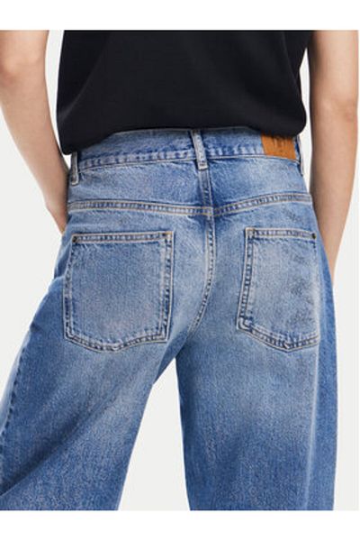 Desigual Blugi pentru femei 24WWDD38 albaștri