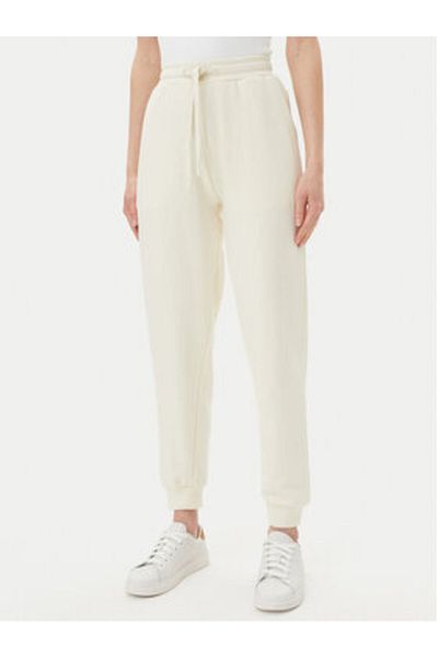 Silvian Heach Pantaloni de trening pentru femei GPP25117PA Ecru