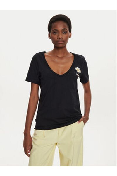 Desigual Women's T-Shirt 24WWTK41 Black