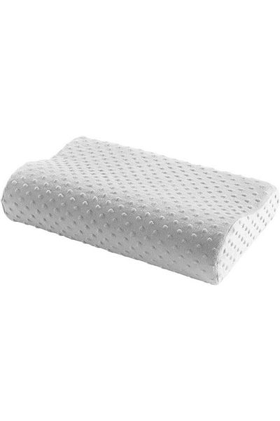 1st Standard size memory foam medical pillow for neck and spine support while sleeping