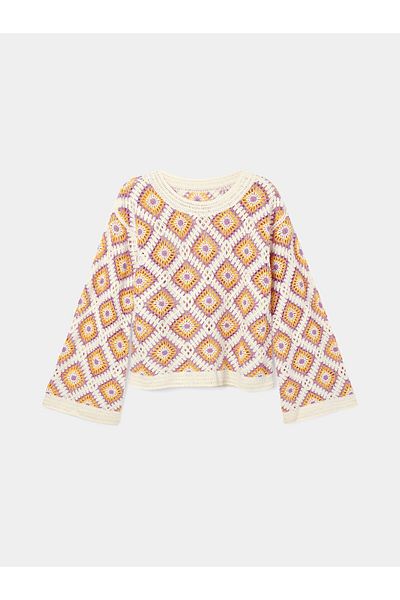 Desigual Women's Sweater 24SWJF25 Colorful