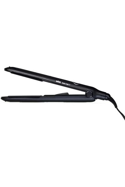 Braun Satin Hair 7 SensoCare Straightener, Ceramic, Black