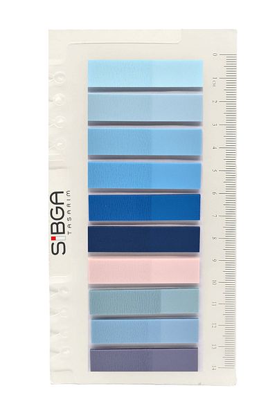 sibga tasarım Transparent Colored Postit Post-it Post It.Bookmark Bookmark Postit Sticker Note Paper 200 Sheets