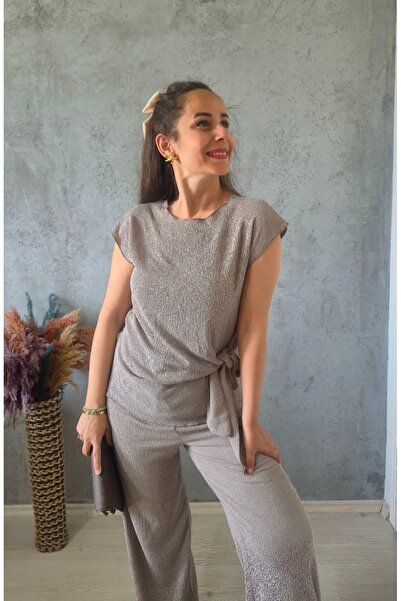 Butik Pantolon Bluz Takım Krinkıl kumaş