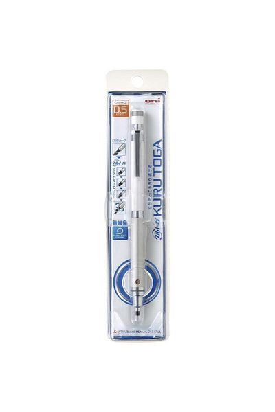 Uni Kuru Toga High 0.5 Versatil Pen White M5-1012