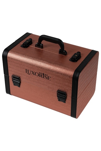 LUXORISE Beautify Gold Cosmetics Bag - LUXORISE