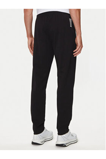 EA7 Emporio Armani Pantaloni de trening bărbătești negri EA7 EMPORIO ARMANI-8...