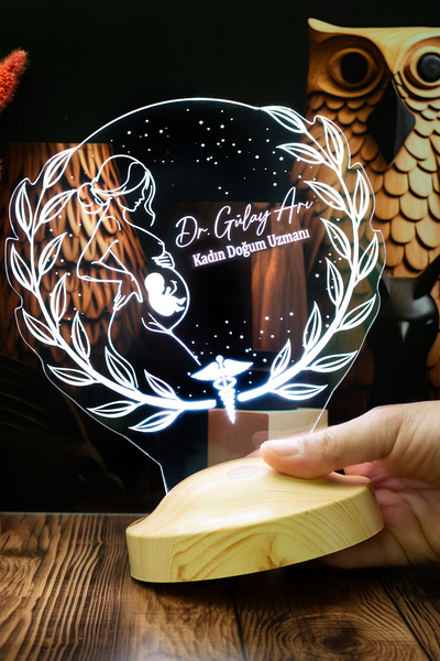SEVGİLAMBASI Jinekolog Lamba Doktora Özel Hediye, Ebe Hediyesi, Kadın Hastalı...