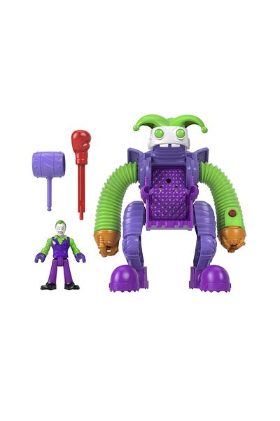 fısher Fisher Price Imaginext DC Super Friends Playset - Joker Figure with Robot Armor