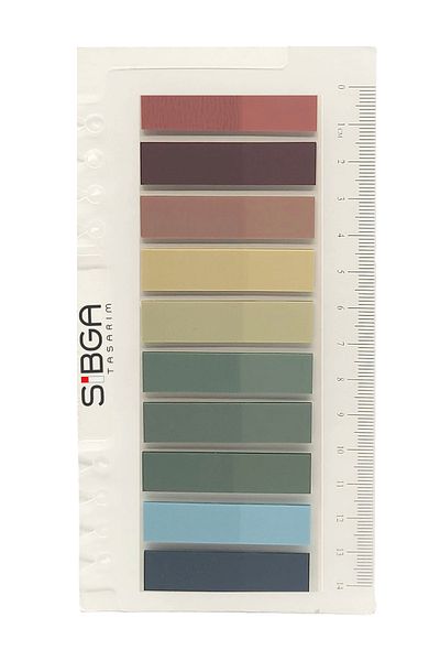 sibga tasarım Transparent Colored Postit Post-it Post It.Bookmark Bookmark Postit Sticker Note Paper 200 Sheets