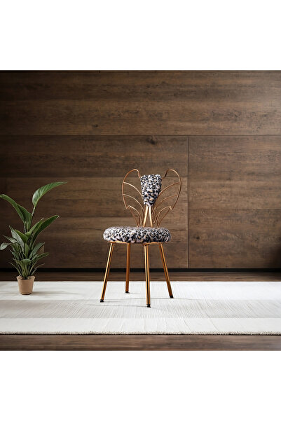 FERROVIA MELEK SANDALYE GOLD TASARIM SANDALYESİ PRENSES SANDALYE CONCEPT SANDALYE