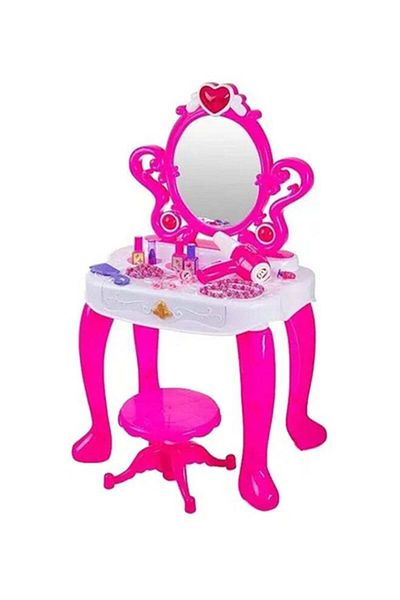 MAAS Elegant Vanity Table Set with Mirror and Music 43.5X31.5X72.5cm