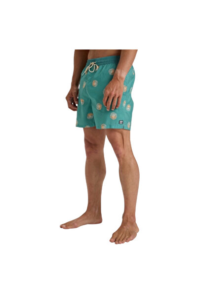 BİLLABONG Ανδρικό πράσινο βόλεϊ σορτς Vacay Lb ERKEK VOLLEY SHORT EBYJV00144