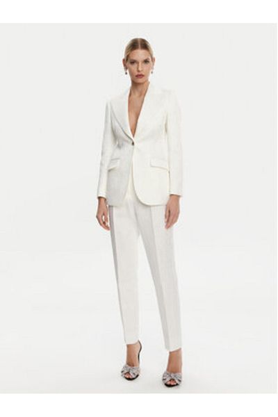 Dolce&Gabbana dolce gabbana Women's Fabric Trousers FTAM2T FJTBV White