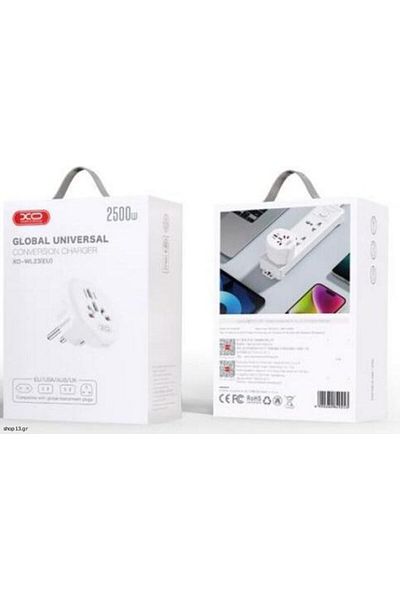 Xo Adapter Universal EU Conversion Socket XO WL23 2500W