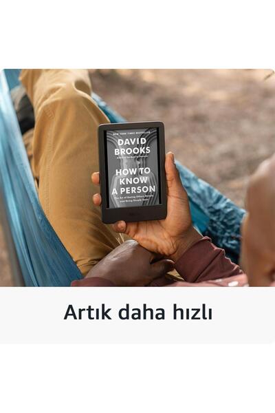 Amazon Kindle Touch 16GB (2024) 11. Nesil 6" Siyah / Reklamsız E Kitap Okuyucu