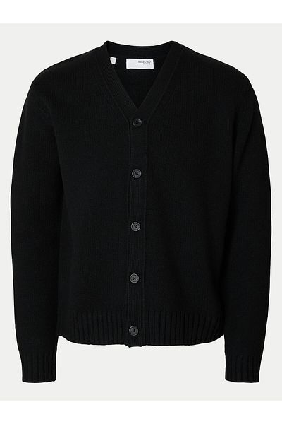 Selected Homme Men's Cardigan 16095620 Black