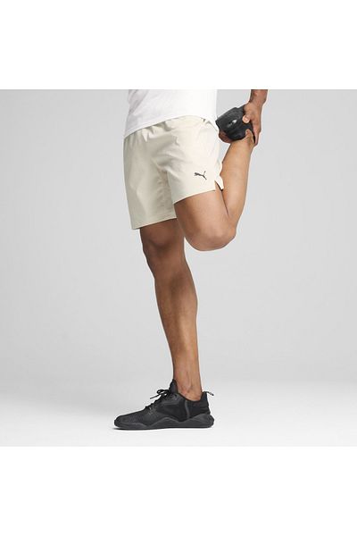 Puma Ανδρικό λευκό σορτς Tad Essentials 7 ιντσών