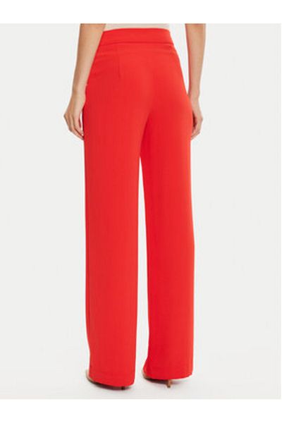 Morgan Pantaloni din material textil pentru femei 241-PBARY portocalii