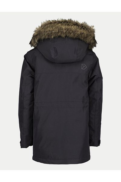 Didriksons Unisex Child Parka 504934 Black