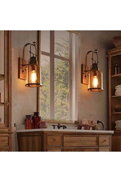 ŞANLED Rustik Led Ampul Amber E27 Duy Flamanlı Armut Tipi St64 Dekoratif - Toptan Koli Fiyatı-3 Adettir