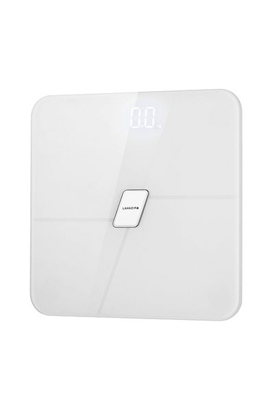 Lawazim Digital Personal Scale with Bluetooth - LED Smart Body Scale, 13 Metrics, APP Sync