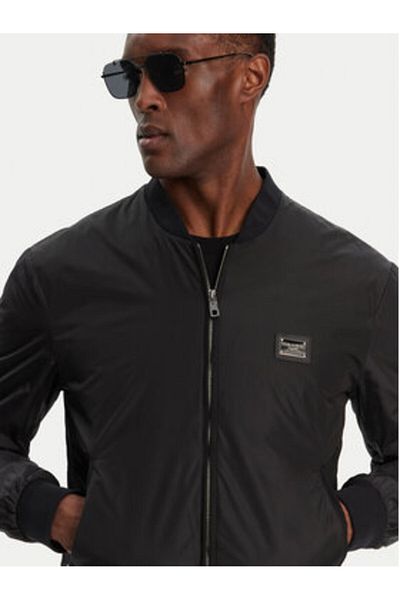 Dolce&Gabbana Dolce & Gabbana Jachetă Bomber pentru bărbați G9ABPT G7F2J Negru